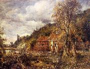 John Constable Arundel Mill and Castle oil painting on canvas